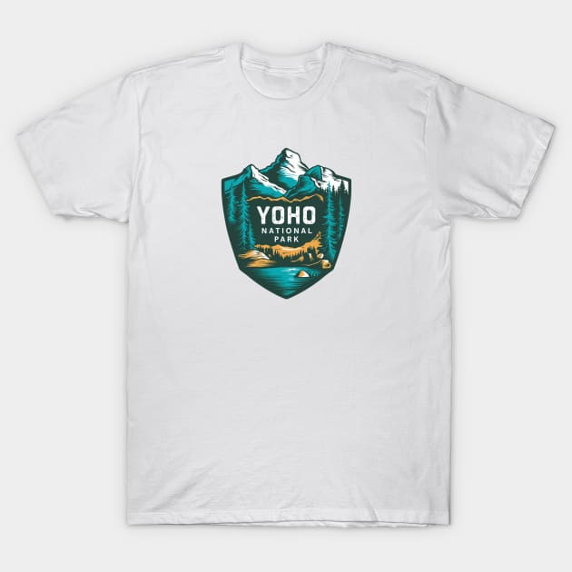 Yoho National Park Canada's Treasure T-Shirt by Perspektiva